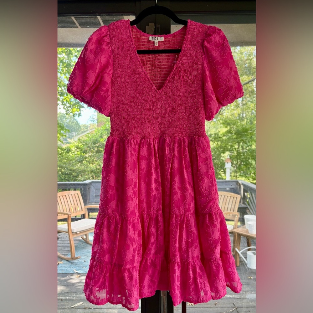 TCEC Pink Women’s Casual Dress